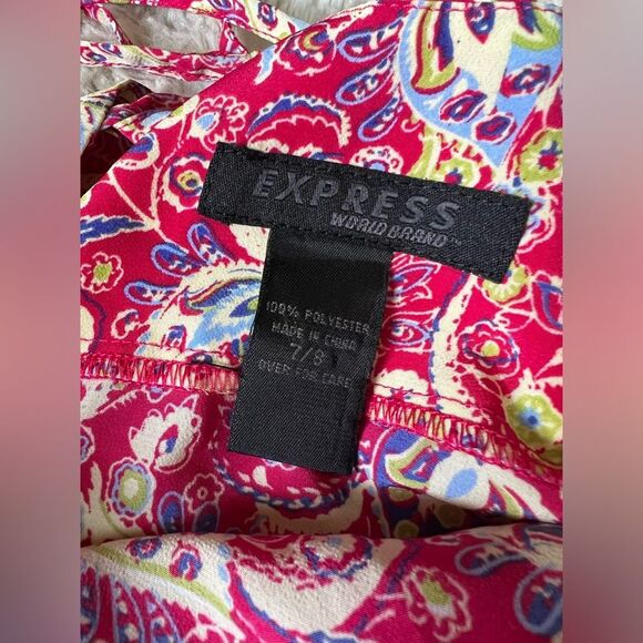 Express Vintage Print‎ Dress - Picture 7 of 9